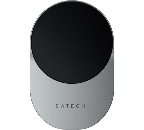 Держатель для смартфона Satechi Qi2 Wireless Car Charger 15W серый космос