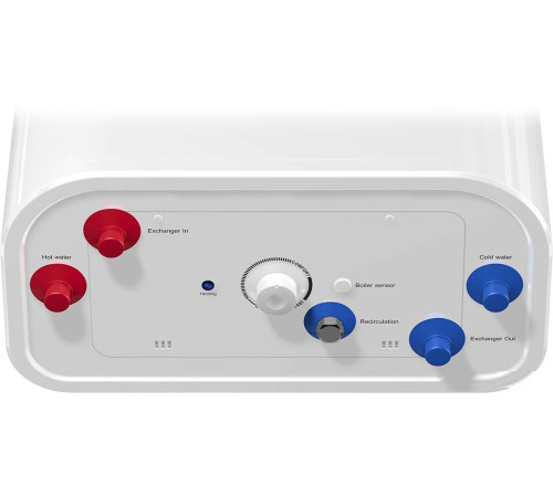 Накопительный электрический водонагреватель Thermex Flat 80 V Combi