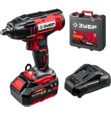 Гайковерт Зубр Мастер ГУЛ-255-41 с 1-м АКБ, кейс