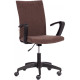 Офисное кресло TetChair Spark флок коричневый