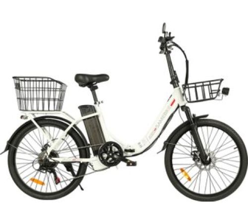 Электровелосипед SameBike M100 белый