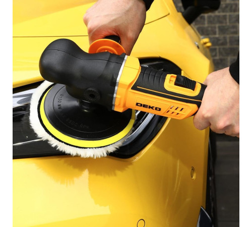 Полировальная машина Deko KDCP20 Max 081-1026 с 1-им АКБ