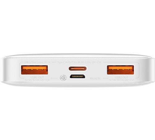 Внешний аккумулятор Baseus Bipow Fast Charge Power Bank 20W 10000mAh белый