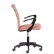 Офисное кресло TetChair Spark флок розовый