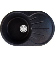 Кухонная мойка Berge BR-7501 черный матовый