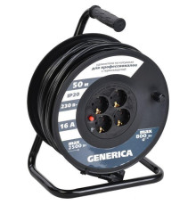 Удлинитель на катушке IEK WKP10-10-04-40-G