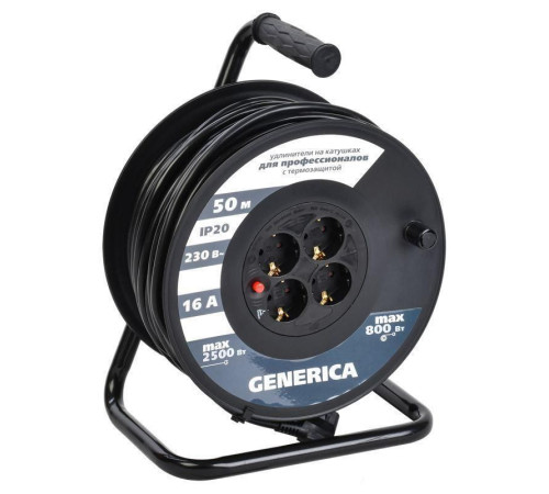 Удлинитель на катушке IEK WKP10-10-04-40-G