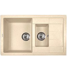 Кухонная мойка ZorG Luka 102 слоновая кость
