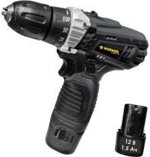 Дрель-шуруповерт Werker CD 1202 Li с 2-мя АКБ