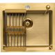 Кухонная мойка Aquaforta 550*500, коландер, дозатор GOLD DECOR