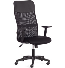 Офисное кресло TetChair Practic Plt кожзам/ткань черный