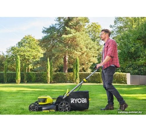 Газонокосилка Ryobi RY18LMX46A-0 без АКБ