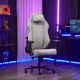Игровое геймерское кресло Evolution TITAN Fabric серый