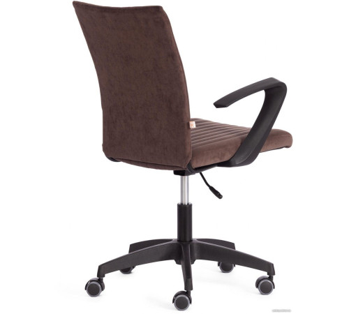 Офисное кресло TetChair Spark флок коричневый