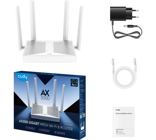 Wi-Fi роутер Cudy WR3000E 1.0