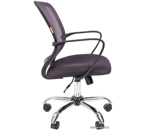 Офисное кресло CHAIRMAN 698 Chrome серый
