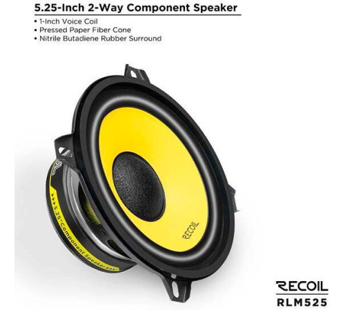 Компонентная АС Recoil Yellow RLM-525 Comp