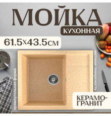 Кухонная мойка Saniteco Fortis песок