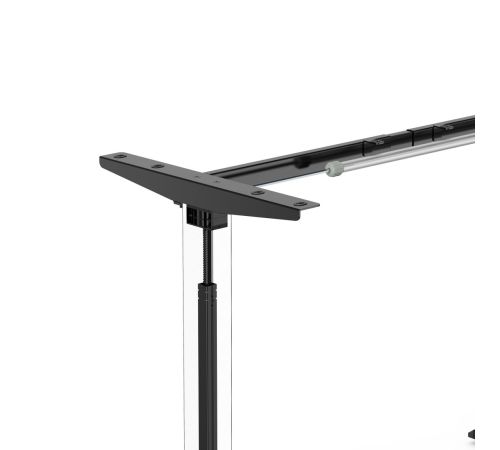 Стол с регулировкой высоты ErgoSmart Electric Desk Prime 1380х800х18 мм дуб натуральный/черный