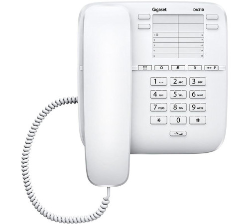 Проводной телефон Gigaset DA310 белый