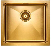 Кухонная мойка Paulmark Aller 48 Uni PM804844-BG золото/брашированное золото