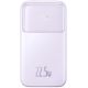 Внешний аккумулятор Baseus Comet Series Dual-Cable Digital Display Fast Charge Power Bank 22.5W 20000mAh сиреневый