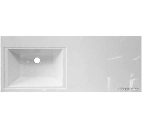 Умывальник Эстет Даллас 130, левая белый