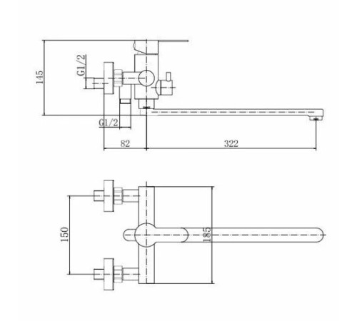 Смеситель Fashun A52201-8