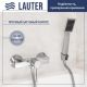 Смеситель Lauter Art 21CK9680C с лейкой Living Serene 21S00103