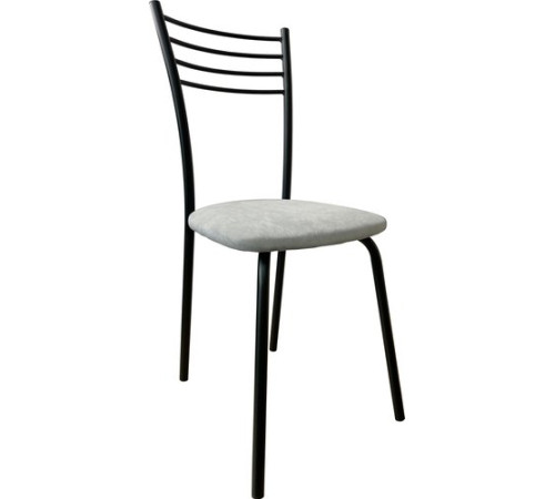 Стул Лидмаш SO-02 черный/светло-серый