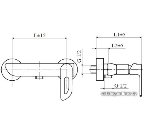 Смеситель Slovarm EG.3520/I-150