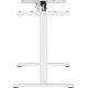 Стол с регулировкой высоты ErgoSmart Electric Desk Slim 1380х800х18 мм дуб натуральный/белый