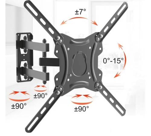 Кронштейн для телевизора Electric Light КБ-01-84 черный