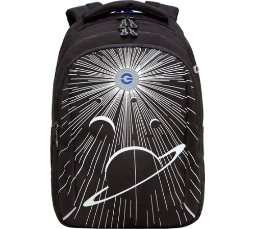 Школьный рюкзак Grizzly RB-452-2f черный