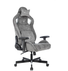 Игровое геймерское кресло Knight Outrider серый Light-19