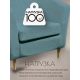 Интерьерное кресло Mio Tesoro Тунне Queen Teal