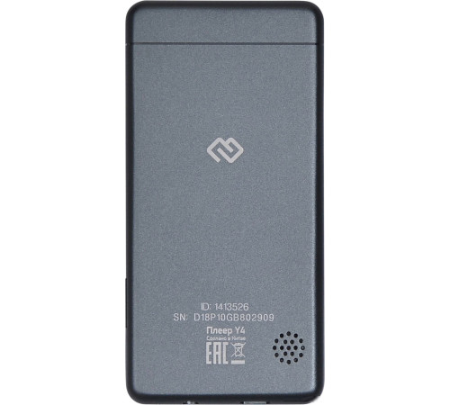 Плеер MP3 Digma Y4 16GB черный
