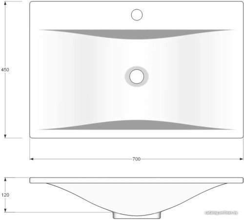 Умывальник Madera Pulsus 70