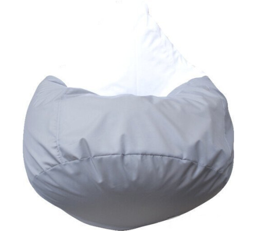 Кресло-мешок Flagman Груша Элегант Г2.1-452 серый/белый