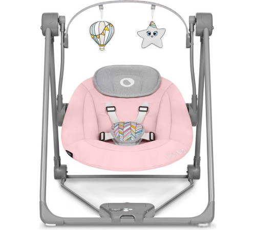 Качалка Lionelo Otto Baby розовый