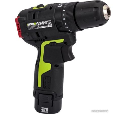 Ударная дрель-шуруповерт Worx Professional WU131X с 2-мя АКБ, сумка