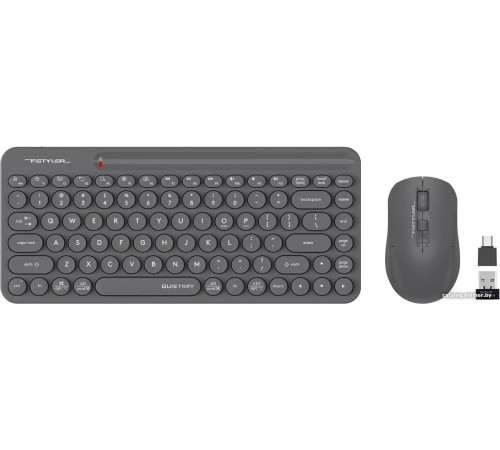 Офисный набор A4Tech Fstyler FG3200 Air2 серый