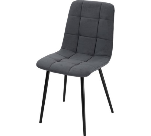 Стул Mio Tesoro Палермо темно-серый/черный