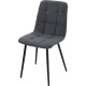 Стул Mio Tesoro Палермо темно-серый/черный