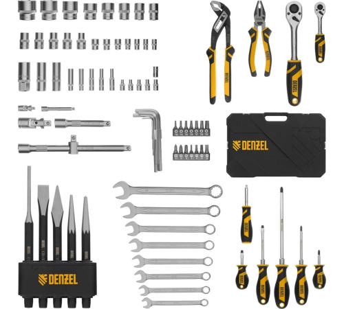 Набор домашнего мастера Denzel 15802 84 предмета