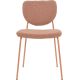 Стул Stool Group Gigi DRC-9155-B коричневый букле/ножки розовые
