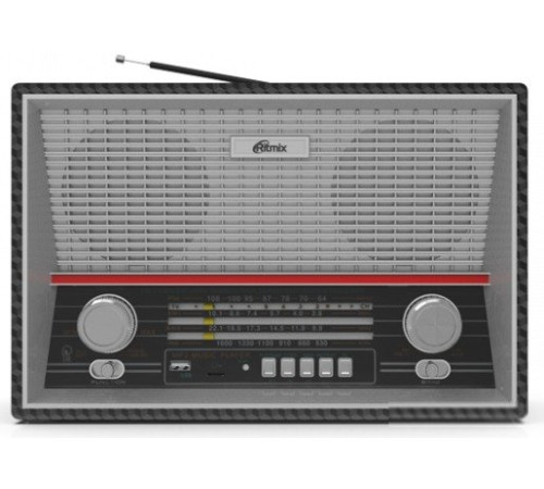 Радиоприемник Ritmix RPR-102 карбон