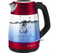 Электрический чайник Polaris PWK 1760CGL красный