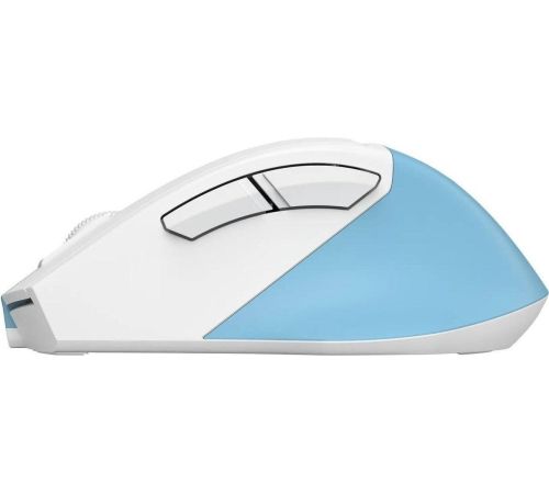 Мышь A4Tech Fstyler FG45CS Air2 белый/голубой