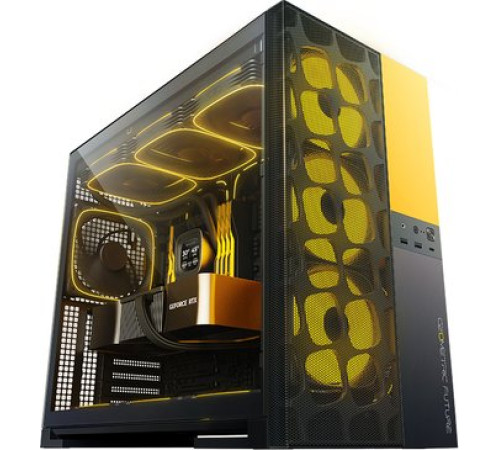 Корпус Geometric Future Model 5 Vent 5FAN черный/желтый
